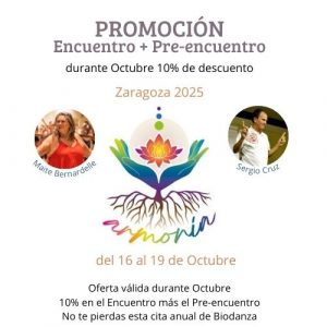 PROMOCIÓN Encuentro + Pre-encuentro del 16 al 19 de Octubre ZARAGOZA 2025
