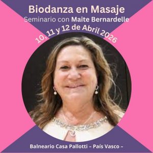 MATRÍCULA Seminario Biodanza en Masaje
