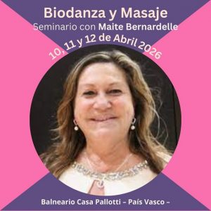 MATRÍCULA Seminario Biodanza y Masaje