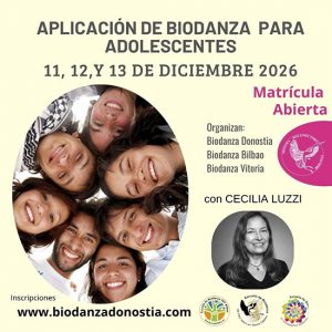 MATRÍCULA Aplicacion de Biodanza para adolescentes