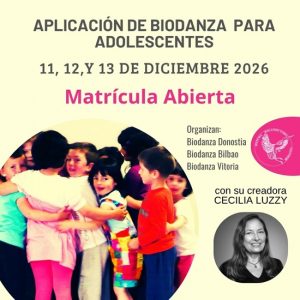 MATRÍCULA Aplicacion de Biodanza para adolescentes